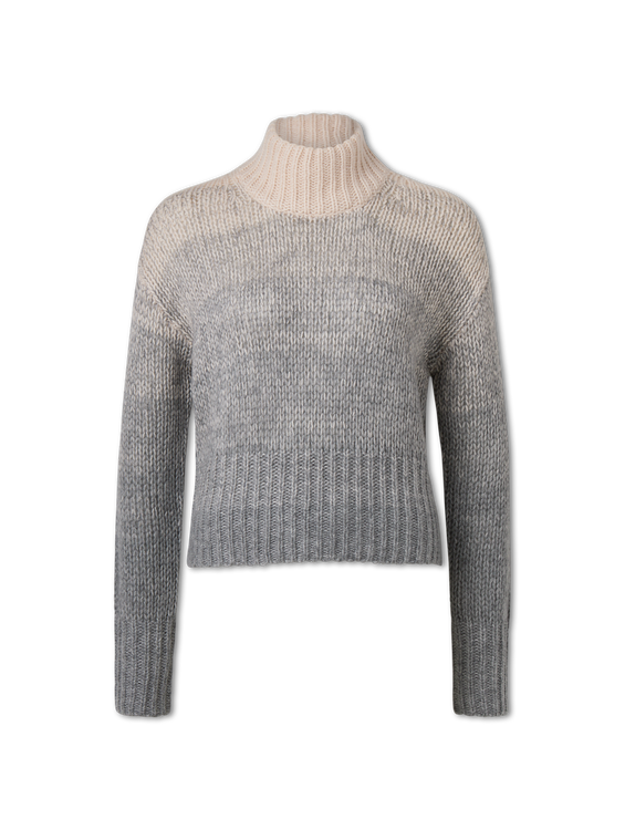 Bild von Strickpullover mit Merino-Wolle