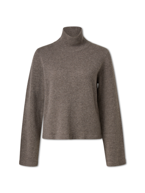 Image sur Pull à col roulé en cachemire