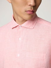 Image sur Chemise à manches courtes en lin