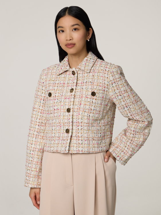 Bild von Kastenjacke aus Tweed