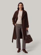 Image sur Manteau en laine mélangée