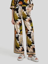 Bild von Palazzohose mit Jungle-Print