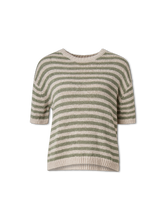 Image sur Pull à manches courtes en maille