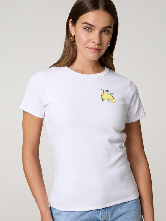 Bild von T-Shirt mit Print DELORIS