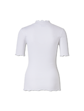 Image sur T-shirt à côtes en coton bio