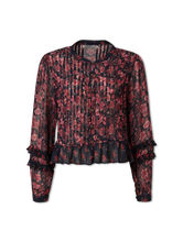 Bild von Bluse mit Biesen und Rüschen