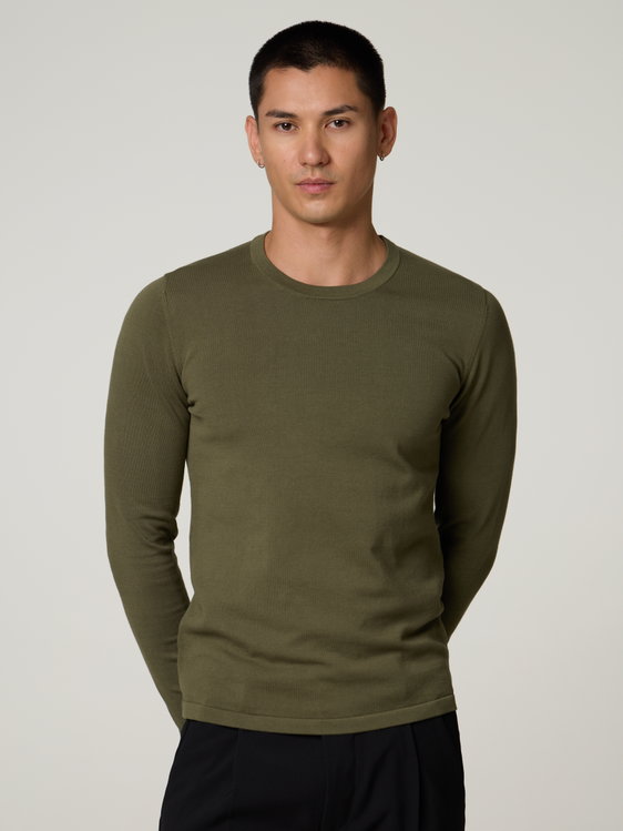 Image sur Pull en maille fine IRMINO