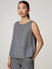 Bild von LEINEN TOP/ BLUSE UNI