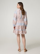 Image sur Robe portefeuille brodée