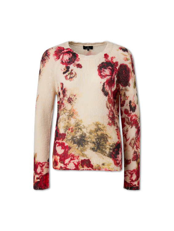 Bild von Pullover mit Print und Strass