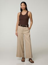 Bild von Leinenhose mit weitem Bein CARA