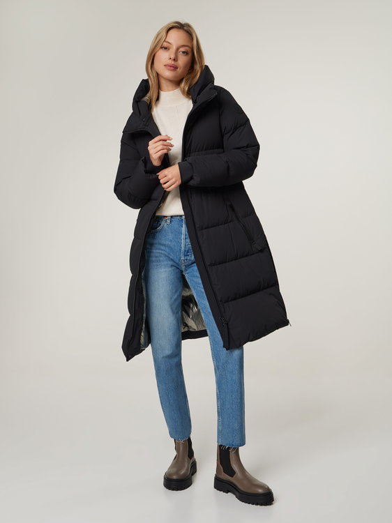 Bild von Langer Daunenmantel MATT