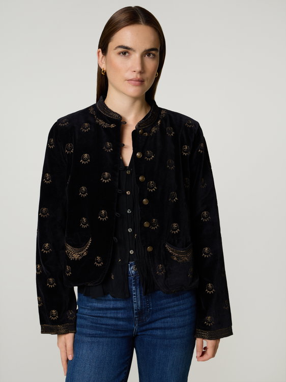 Image sur Veste en velours LUNA