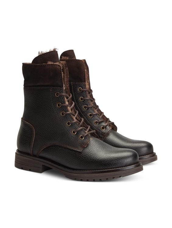 Image sur Bottes en cuir de vachette