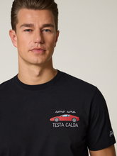 Image sur T-shirt en coton biologique