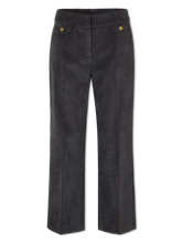 Image sur Pantalon en velours côtelé à jambes larges ALARA