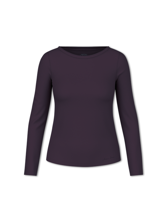 Bild von Langarmshirt mit Baumwolle