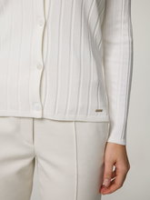 Bild von Strickjacke mit Rippen