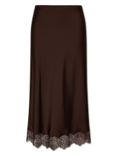 Image sur Jupe mi-longue en satin