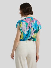 Bild von Bluse mit Blumenmuster