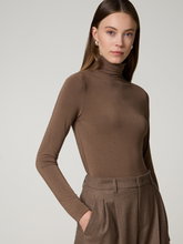 Bild von Langarmshirt mit Rollkragen