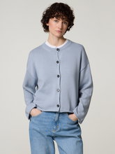 Bild von Strickjacke aus Baumwolle