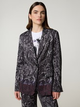 Image sur Blazer à motif cachemire