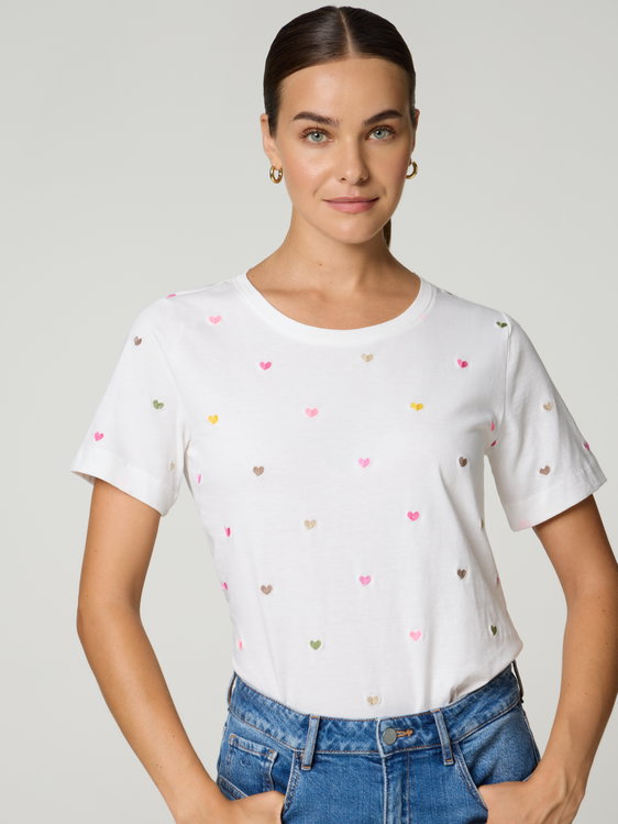 Image sur T-shirt en coton