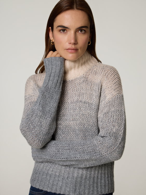 Image sur Pull en mérinos et de cachemire