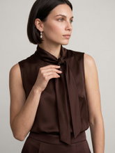 Bild von Schluppenbluse aus Satin