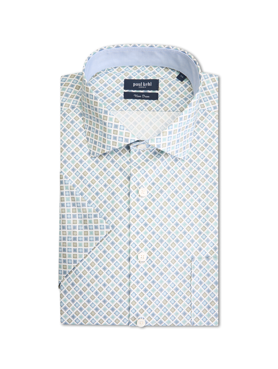 Image sur Chemise à manches courtes Custom Fit
