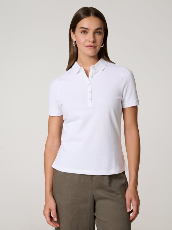 Bild von Poloshirt mit Piqué