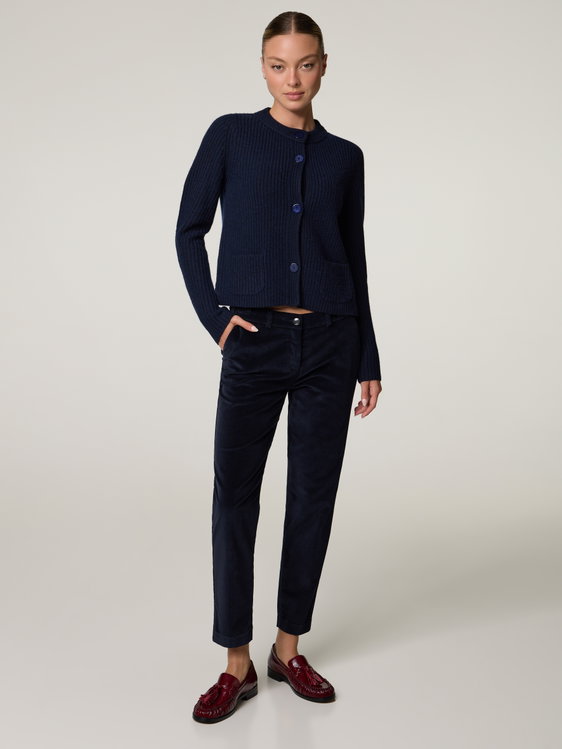 Image sur Pantalon en velours regulat fit MARON S