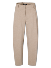 Image sur Pantalon en tissu à coupe « barrel leg »