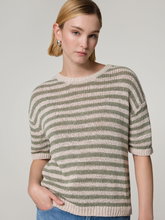 Image sur Pull à manches courtes en maille