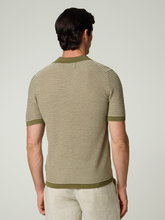 Bild von Poloshirt aus Strick