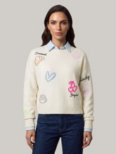 Image sur Pull avec broderies