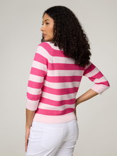 Bild von Strickpullover mit Streifen