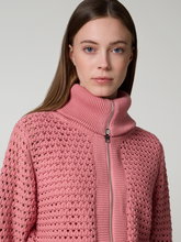 Bild von Strickjacke mit Rollkragen
