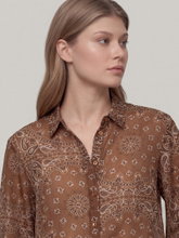 Image sur Blouse en coton et soie BRIGITTE