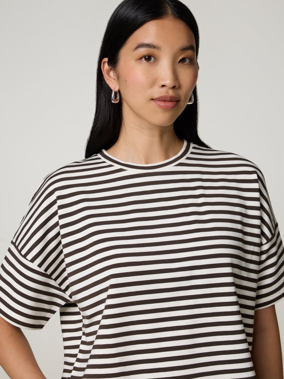 Image sur T-shirt coupe oversize