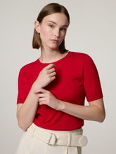 Image sur T-shirt en laine vierge
