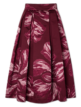 Image sur Jupe midi en jacquard ABEYDEA