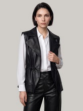 Image sur Gilet en cuir