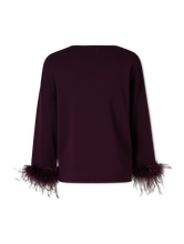 Bild von Pullover mit Federn
