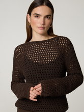 Bild von Pullover aus Lochstrick