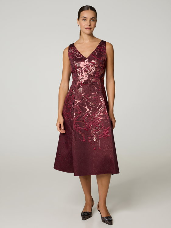 Image sur Robe de cocktail en brocart