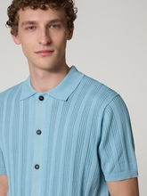 Image sur Chemise à manches courtes avec broderie ajourée