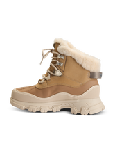 Bild von Schnürschuhe mit Kunstfell