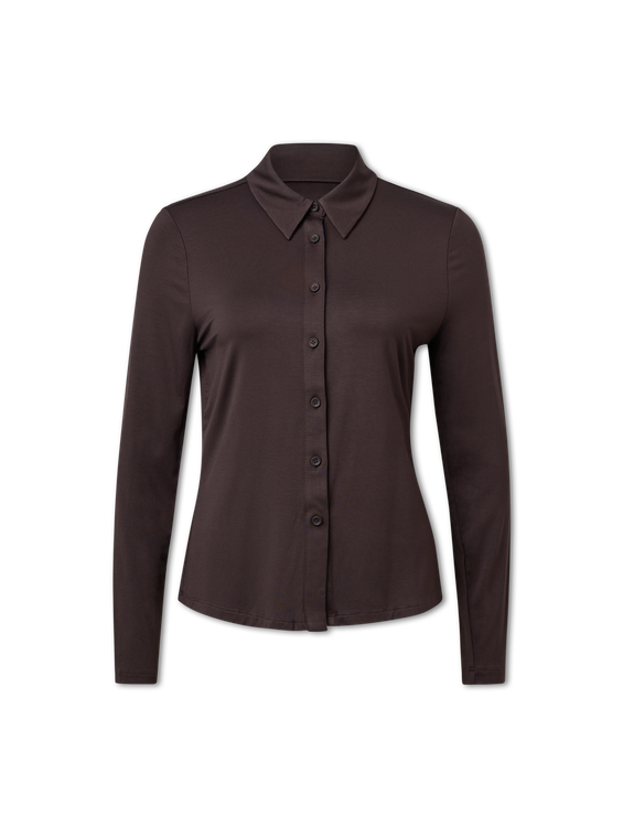 Bild von Hemdbluse aus Jersey